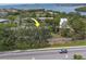 Community aerial showcasing mature landscaping and a convenient location at 2700 Bayshore Blvd # 588, Dunedin, FL 34698