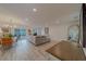 Spacious living area with wood floors, neutral colors, and lots of light at 2700 Bayshore Blvd # 588, Dunedin, FL 34698