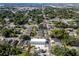 Panoramic aerial view of property in a residential neighborhood, featuring well-maintained streets and lush green landscape at 3402 E 28Th Ave # 4, Tampa, FL 33605