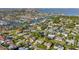 Waterfront community view showcases homes with a backdrop of a beautiful bay at 4065 38Th S St, St Petersburg, FL 33711