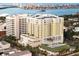 Stunning high-rise building with classic design elements and a beautiful view overlooking the city and waterfront at 628 Cleveland St # 1208, Clearwater, FL 33755
