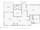 Detailed floor plan showcasing layout of rooms in the home at 11521 Rose Tree Dr, New Port Richey, FL 34654