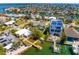 Modern home with solar panels, dock and boat lift, with views of the canal and waterfront living at 118 Wall St, Redington Shores, FL 33708