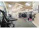 Well-equipped gym with treadmills and weight machines, promoting a healthy lifestyle for residents at 17108 Carrington Park Dr # 711, Tampa, FL 33647