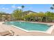 Enjoy a refreshing swim in this community pool, surrounded by mature trees and cozy lounge seating at 17108 Carrington Park Dr # 711, Tampa, FL 33647
