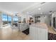 Open concept kitchen showcases granite counters, an island, and stainless appliances at 3435 Bayshore Blvd # 1401S, Tampa, FL 33629