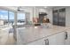 Modern kitchen with granite counters and stainless steel appliances at 3435 Bayshore Blvd # 1401S, Tampa, FL 33629
