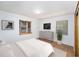 Bright bedroom with modern furnishings, wood floors, and natural light at 4846 Highland S St, St Petersburg, FL 33705