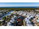 Scenic aerial shot of waterfront neighborhood with private docks and lush greenery at 625 Mirabay Blvd, Apollo Beach, FL 33572