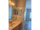 Clean bathroom featuring a vanity with a sink and a large mirror for everyday use at 625 Mirabay Blvd, Apollo Beach, FL 33572