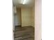 Empty walk-in closet with hardwood flooring and white wire shelving at 625 Mirabay Blvd, Apollo Beach, FL 33572