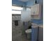 Nicely remodeled bathroom features updated shower and cabinet storage at 9208 37Th N St, Pinellas Park, FL 33782