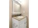 Well-maintained bathroom vanity with granite countertop and white cabinetry at 1830 Bough Ave # 2, Clearwater, FL 33760