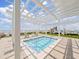Rooftop hot tub surrounded by lounge seating and clear blue skies at 2910 W Barcelona St # 403, Tampa, FL 33629