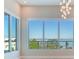 Bright living room with modern lighting fixtures and a picturesque scenic view at 2910 W Barcelona St # 403, Tampa, FL 33629
