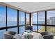 Comfortable living area with bay views, showcasing elegant seating arrangements and natural light at 3301 Bayshore Blvd # 2108B, Tampa, FL 33629