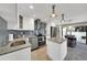 Modern kitchen features stainless steel appliances, granite countertops, and ample cabinet space for organized living at 4319 Harbor House Dr, Tampa, FL 33615