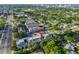 Aerial view of the community showcasing the neighborhood's layout and proximity to local amenities at 4405 W Fair Oaks Ave # 9, Tampa, FL 33611