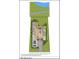 Detailed floor plan showcases the layout of this home, including the pond, lanai, and three-car garage at 4824 Benito Ct, Bradenton, FL 34211