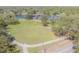 Expansive green space alongside a picturesque waterway, offering serene views and recreational opportunities at 604 W Hilda St, Tampa, FL 33603