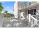Waterfront balcony offering scenic views and a serene outdoor living space, with clear railings that don't block the scenery at 7049 Peninsular Dr, New Port Richey, FL 34652