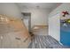 Bedroom with a small closet, fresh paint, and packing material at 8833 Bel Meadow Way, Trinity, FL 34655