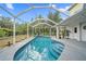 Beautiful screened-in pool and patio area, perfect for entertaining at 8833 Bel Meadow Way, Trinity, FL 34655