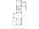 Detailed floor plan showcasing the layout of the home, including bedrooms, living areas, and kitchen at 128 E Saint Johns Way, Apollo Beach, FL 33572