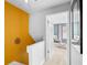 Upstairs hallway with views into the adjacent rooms at 14019 Notreville Way, Tampa, FL 33624
