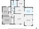 Detailed floor plan exhibiting the property layout, room dimensions, and spatial relationships at 1541 68Th N Ave, St Petersburg, FL 33702