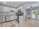 Bright kitchen with stainless steel appliances and adjacent dining area at 1541 68Th N Ave, St Petersburg, FL 33702