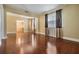 Spacious living room featuring wood floors and lots of natural light at 2414 W State St, Tampa, FL 33609