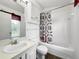 Bathroom featuring a shower and tub combination at 30132 Wellesley Way, Wesley Chapel, FL 33543