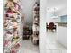 Large pantry fully stocked with convenient shelving and storage solutions at 30132 Wellesley Way, Wesley Chapel, FL 33543