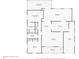 Detailed floor plan showcasing the layout of this home with dimensions of rooms at 3808 97Th N Ave, Pinellas Park, FL 33782