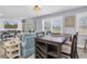 Comfortable living area with a bike accent, TV and view to golf course at 3808 97Th N Ave, Pinellas Park, FL 33782