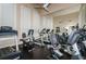 Well-equipped gym with various cardio machines, mirrored walls, and ample space for workouts at 4801 Osprey S Dr # 508, St Petersburg, FL 33711