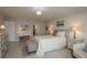 Comfortable bedroom with ample storage, neutral tones, and an organized closet at 7300 Sun Island S Dr # 202, South Pasadena, FL 33707