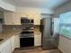 Modern kitchen featuring stainless steel appliances and beautiful countertops at 3001 58Th Ave S # 1103, St Petersburg, FL 33712