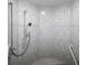 Bright shower with safety bars and non-slip surface at 6495 Shoreline Dr # 8106, St Petersburg, FL 33708