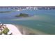 Expansive aerial view of the waterfront property with bay access and beautiful views at 895 S Gulfview Blvd # 309, Clearwater Beach, FL 33767