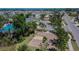 Well-maintained community basketball court featuring lush landscaping and surrounding greenery at 11828 Miracle Mile Dr, Riverview, FL 33578