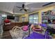 Bright and playful living room with toys, ceiling fan, large windows, and plenty of space for activities at 15204 Westminister Ave, Clearwater, FL 33760