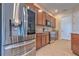 Modern kitchen featuring stainless steel appliances, granite countertops, and ample cabinet space at 2218 132Nd E Pl, Parrish, FL 34219