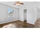 Bright bedroom featuring wood-look floors and closet at 2869 36Th N Ave, St Petersburg, FL 33713