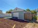 Detached garage with a rear carport on the property at 2869 36Th N Ave, St Petersburg, FL 33713