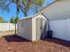 Backyard shed in the rear of the property for extra storage at 2869 36Th N Ave, St Petersburg, FL 33713