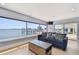 Living room featuring water views and a modern design at 2970 68Th S Ave, St Petersburg, FL 33712