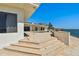 Backyard pool and patio with stairs, great for outdoor gatherings at 2970 68Th S Ave, St Petersburg, FL 33712