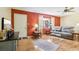 Inviting living room with hardwood floors and neutral décor, perfect for relaxing at 33357 Westwood Dr, Ridge Manor, FL 33523
